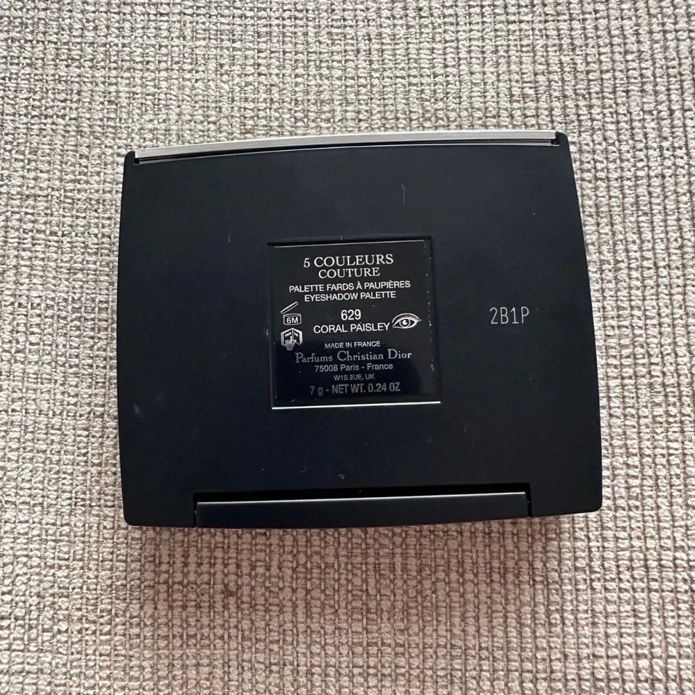 NWOT DIOR Diorshow 5 Couleurs Eye Makeup Palette 5 Eyeshadows 629 Coral Paisley - Picture 3 of 3